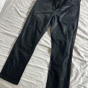 GAP Vintage Slim Mid Rise Jeans - shiny black 8S